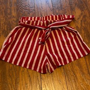 Stripped Shein Shorts